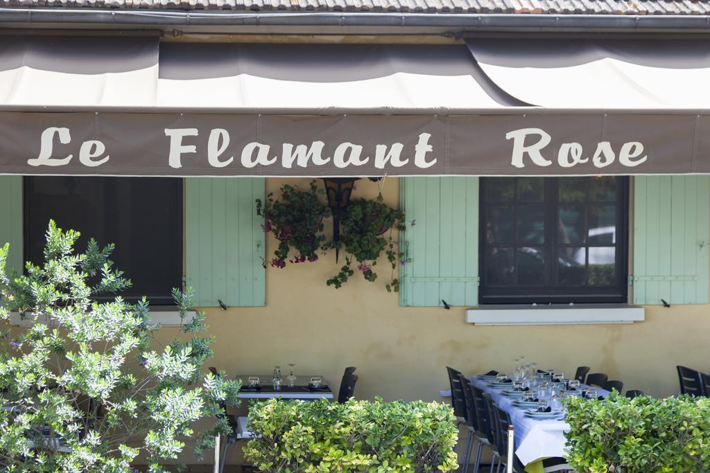 Logis Hotel Restaurant Le Flamant Rose Camargue Albaron Zewnętrze zdjęcie