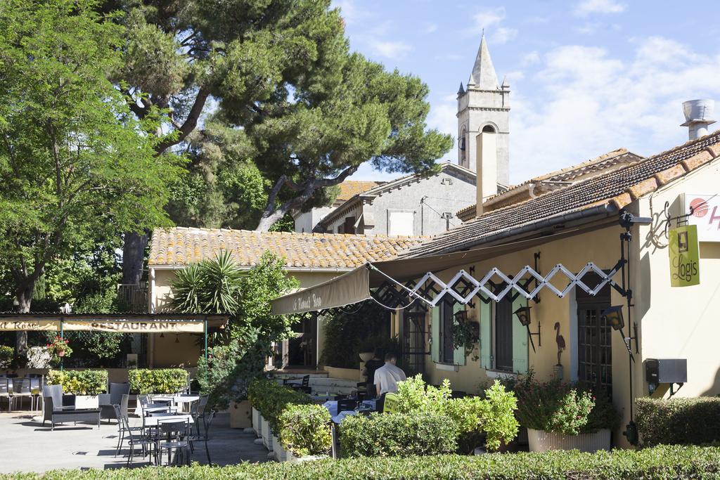 Logis Hotel Restaurant Le Flamant Rose Camargue Albaron Zewnętrze zdjęcie