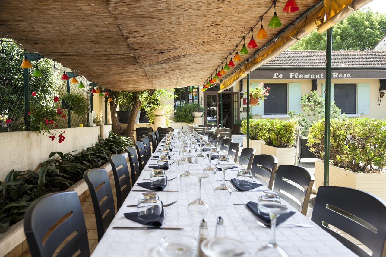 Logis Hotel Restaurant Le Flamant Rose Camargue Albaron Zewnętrze zdjęcie